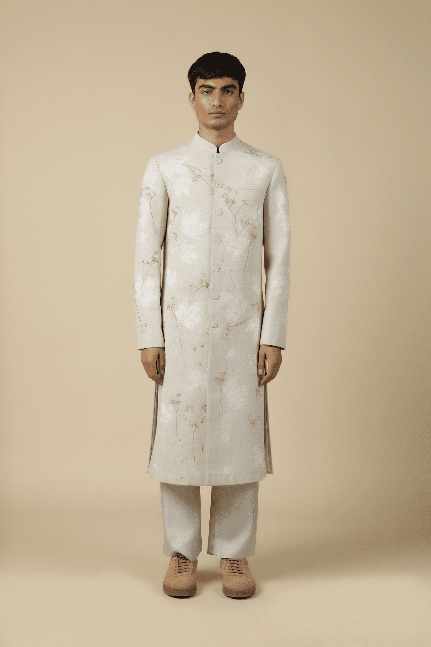 Churidar Of ( Ivy Leaves Sherwani )