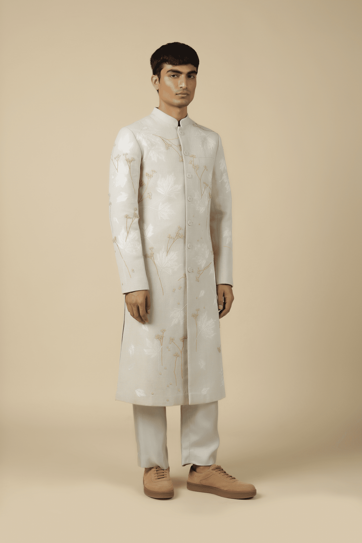 Churidar Of ( Ivy Leaves Sherwani )