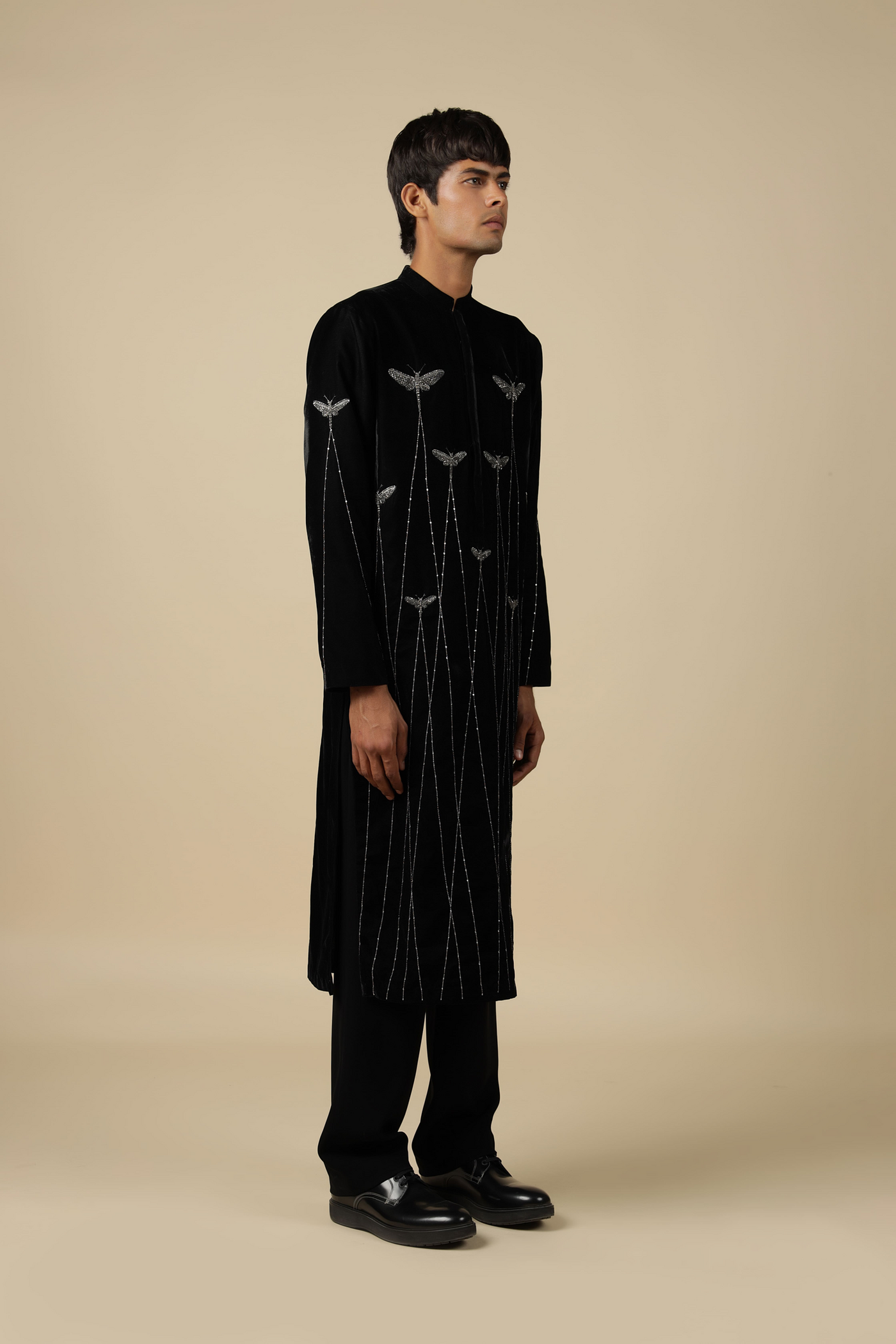 Chudi Pant Of ( Insect Prism Kurta )