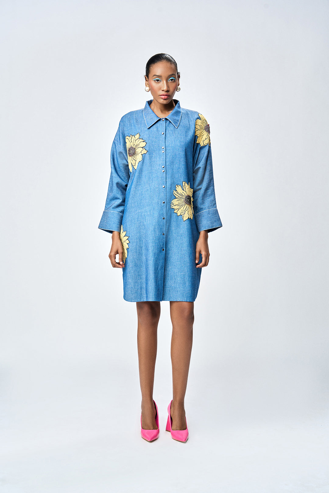 DAISY OVERSIZED SHIRT DRESS Shahin Mannan