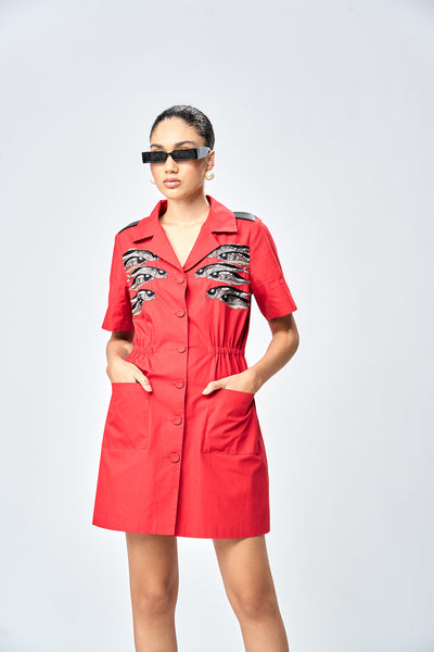 FISH SUMMER COAT DRESS