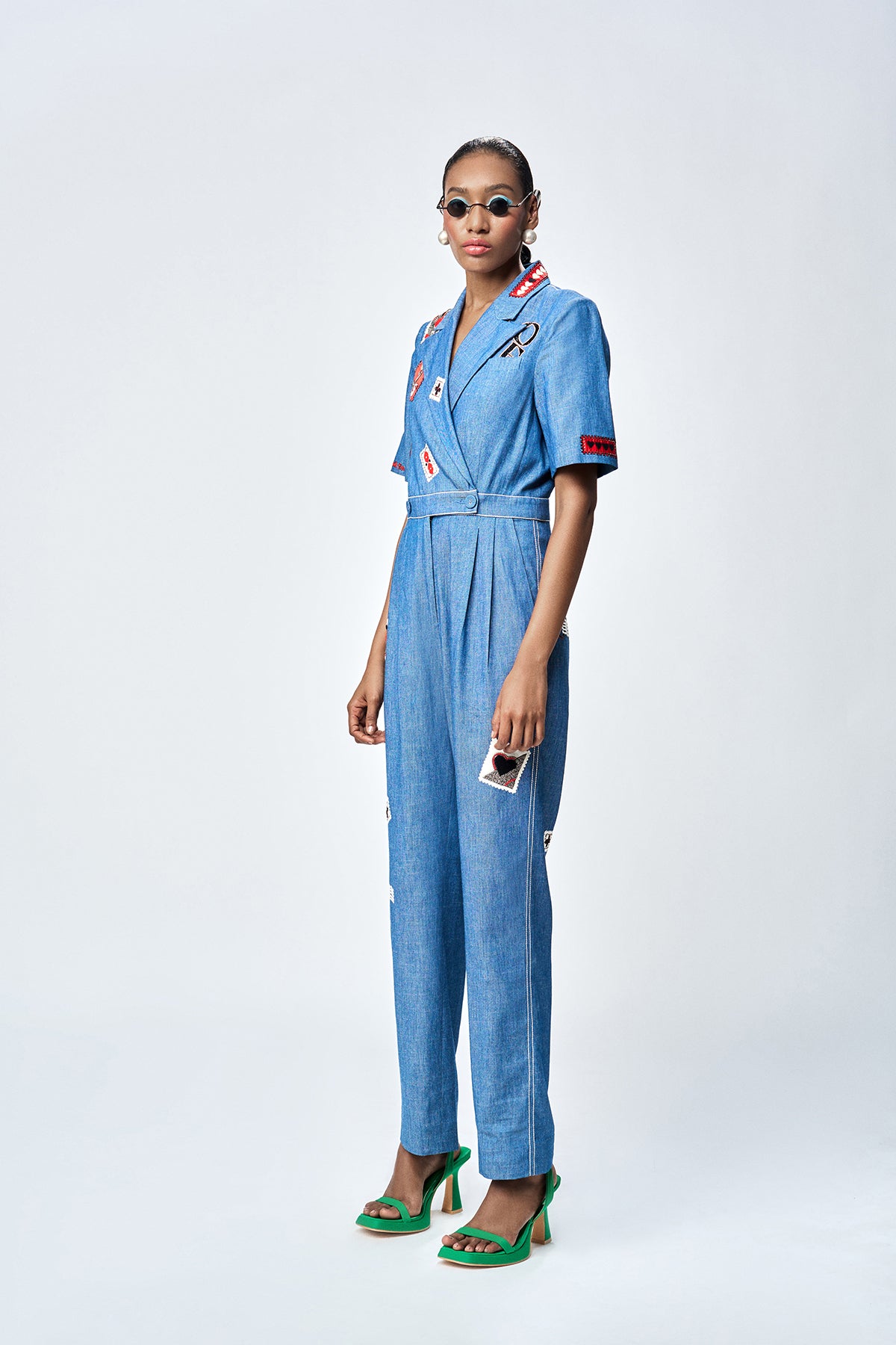 STAMP TAILORED JUMPSUIT