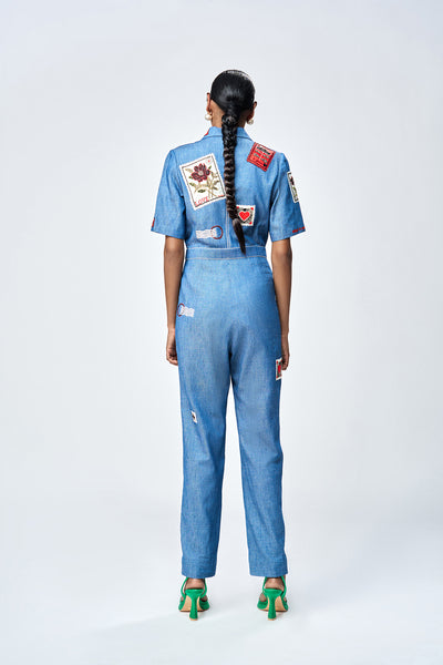 STAMP TAILORED JUMPSUIT