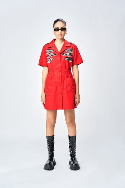 FISH SUMMER COAT DRESS