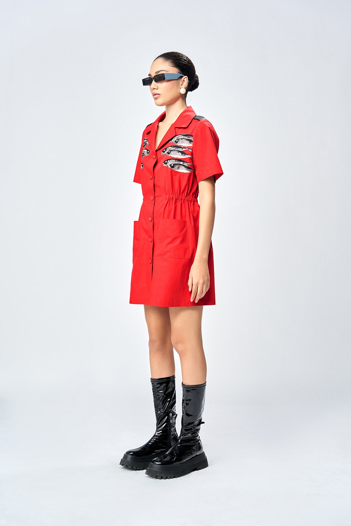 FISH SUMMER COAT DRESS