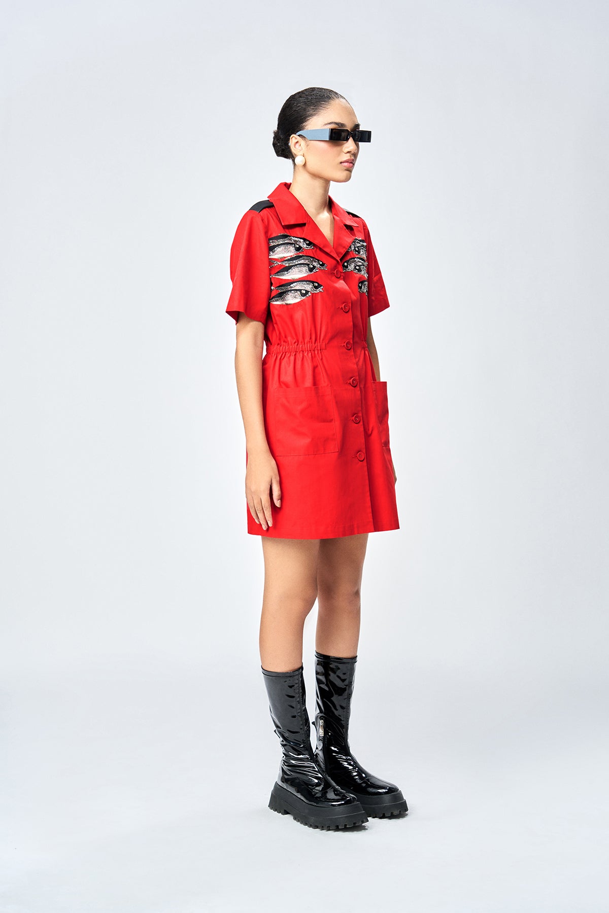 FISH SUMMER COAT DRESS