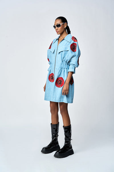 TELEPHONE DIAL JACKET DRESS