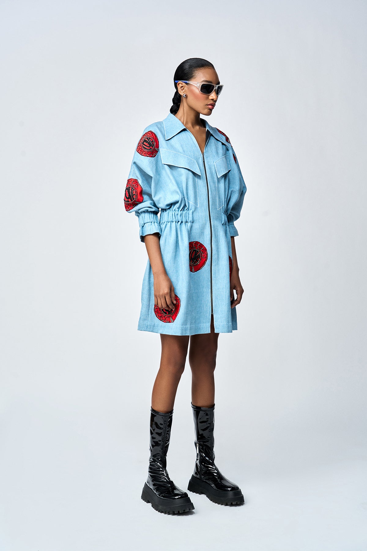 TELEPHONE DIAL JACKET DRESS