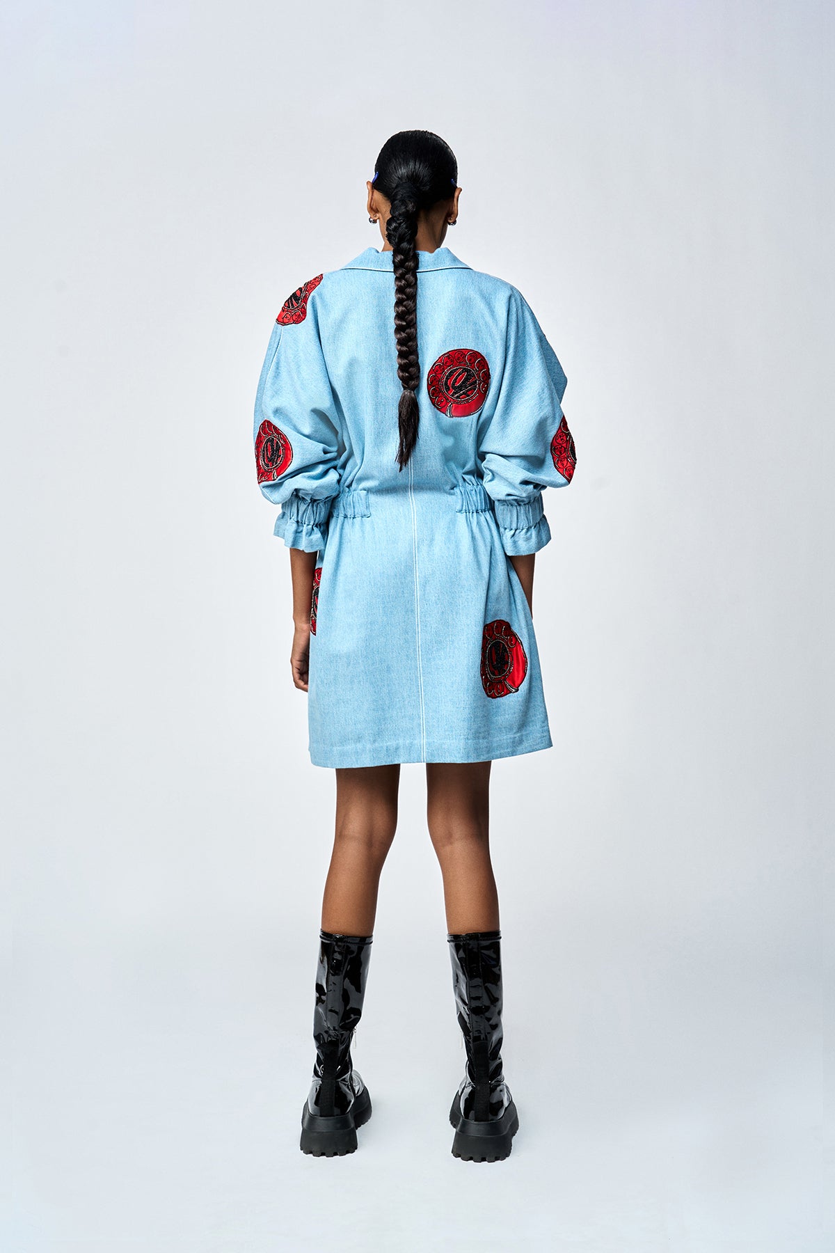 TELEPHONE DIAL JACKET DRESS