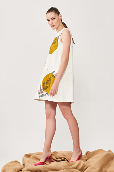 Moon Branch Sleeveless Dress