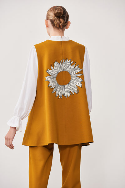 Sunflower Flared Top