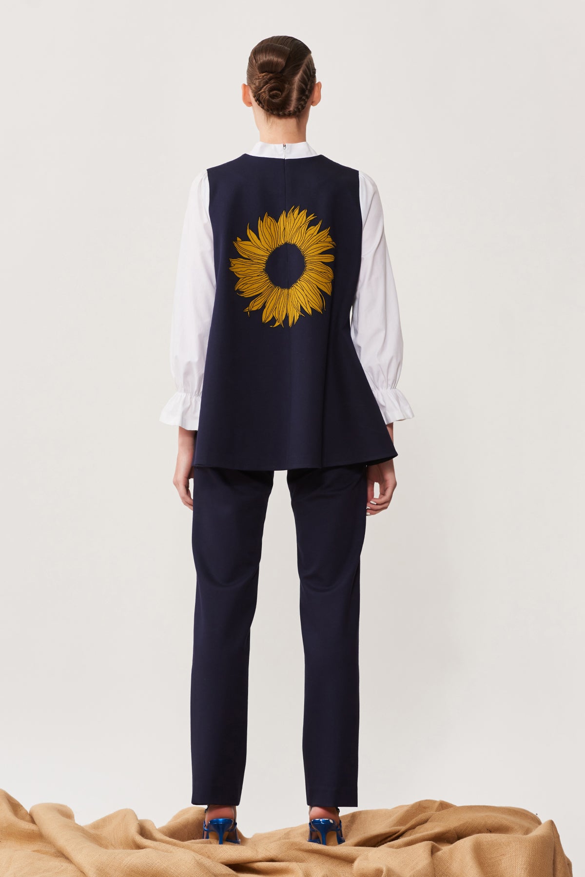 Sunflower Flared Top