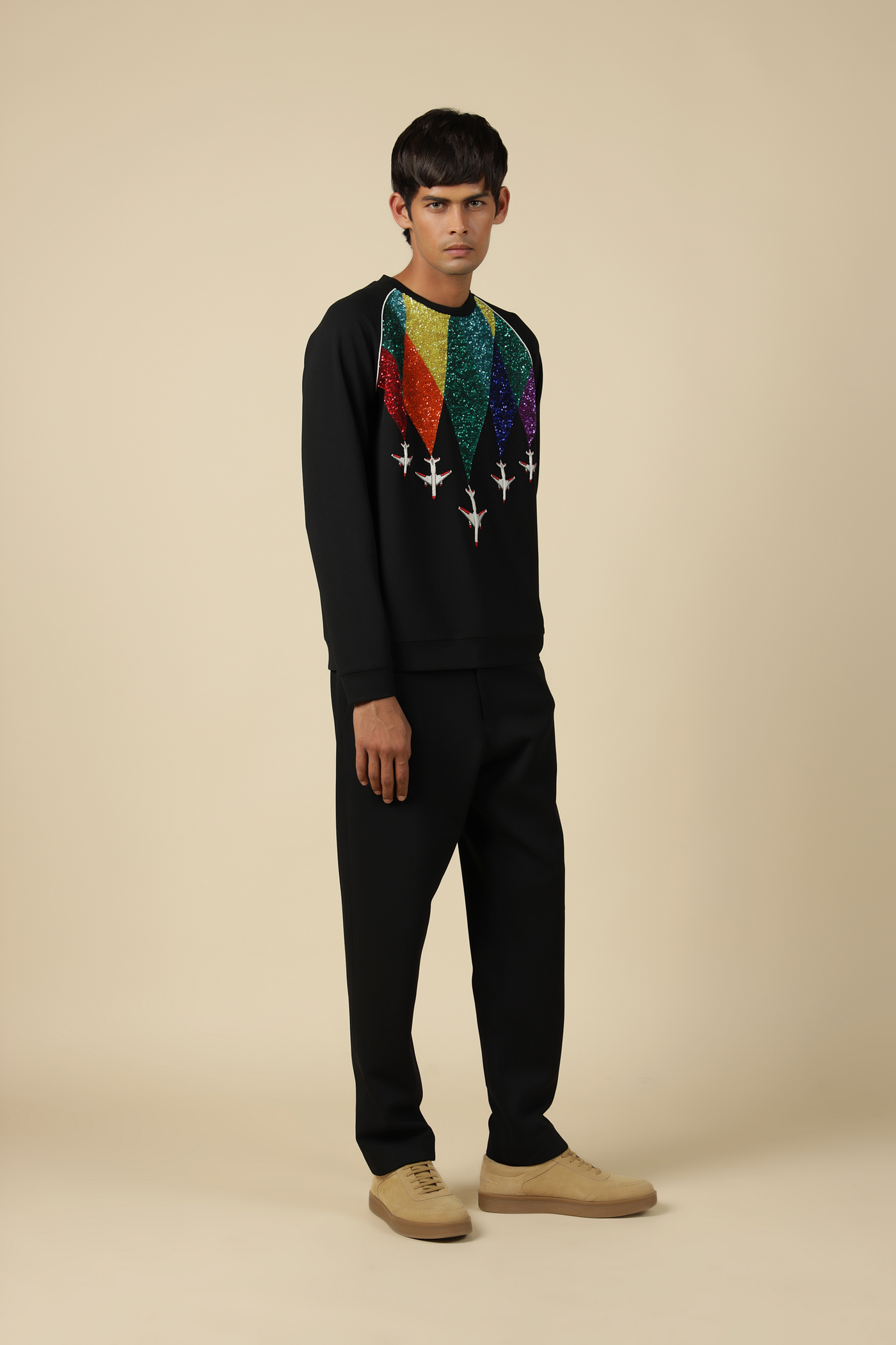 Pant Of "(Fly Over The Rainbow Raglan Sweatshirt)"