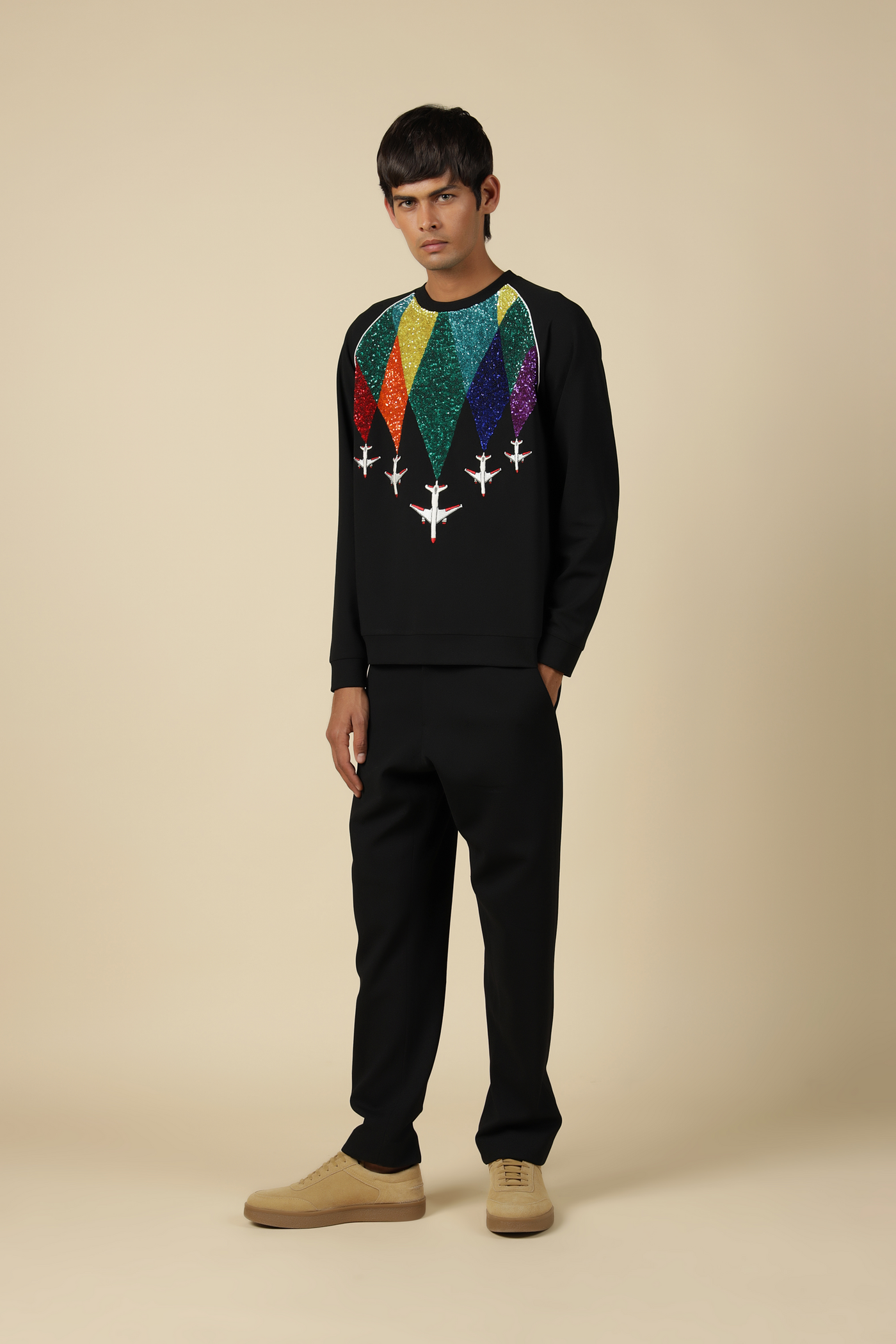 Pant Of "(Fly Over The Rainbow Raglan Sweatshirt)"