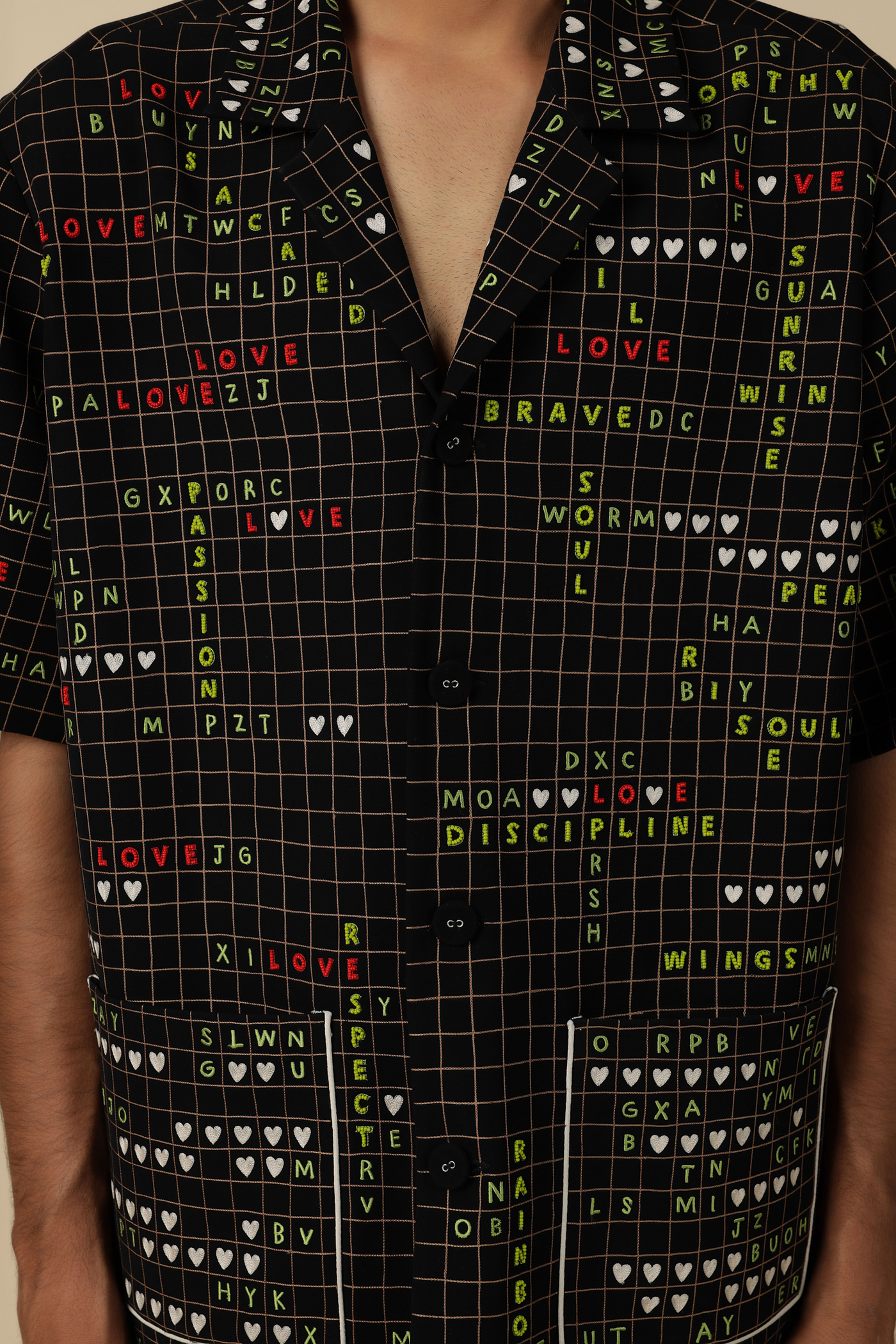 Crossword Half Sleeve Jacket